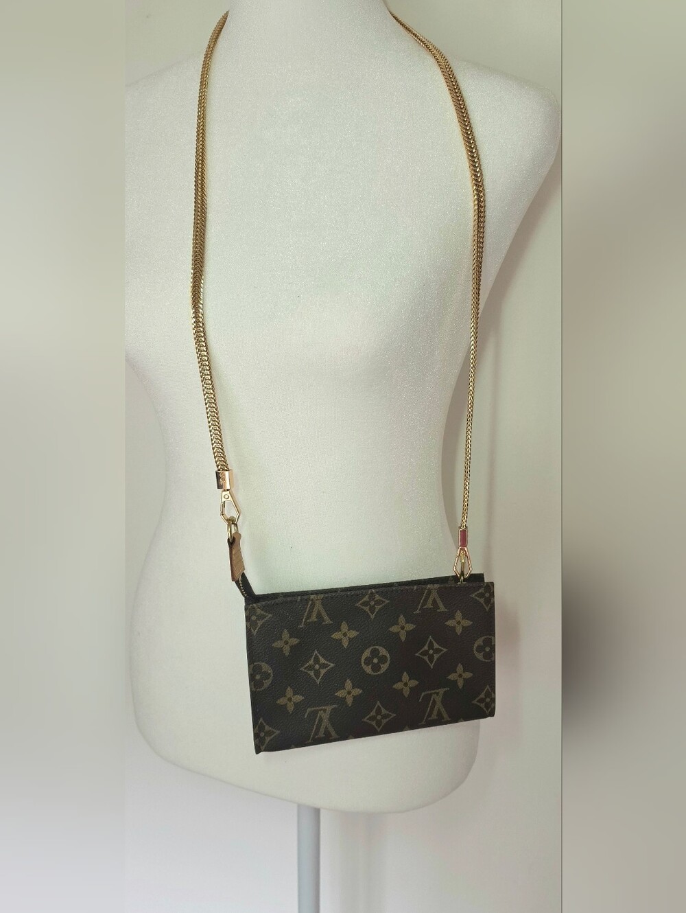 Authentic Louis Vuitton Monogram Pouch - Picture 5 of 13
